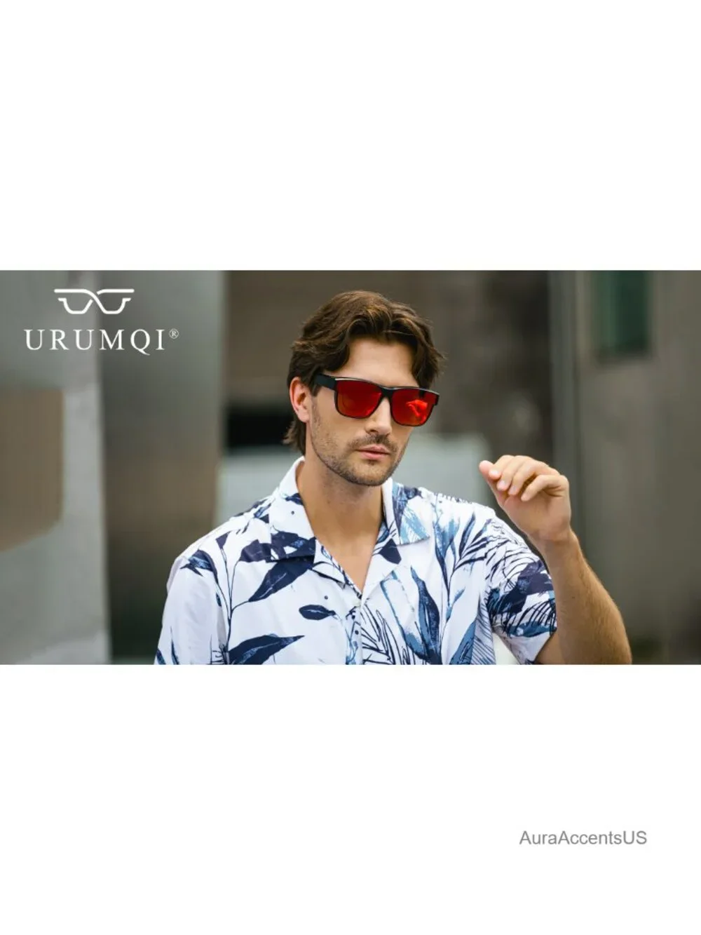 Polarized Fit Over Sunglasses Square UV400 Protection Unisex